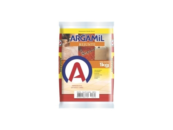 Argamil - Rejunte Cinza Outono 1kg