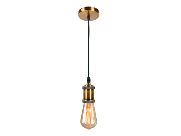 Pendente decor E27 Bronze - Bronzearte