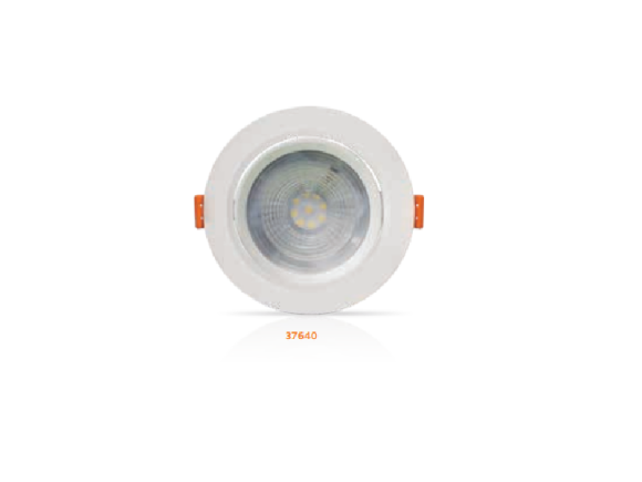 Luminária embutir Easy Led 5W 3000K - Bronzearte